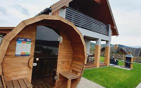 Dom na Wzgórzu SŁOŃCE na wyłączność JACUZZI ELEKTRYCZNE SAUNA ROWERY
